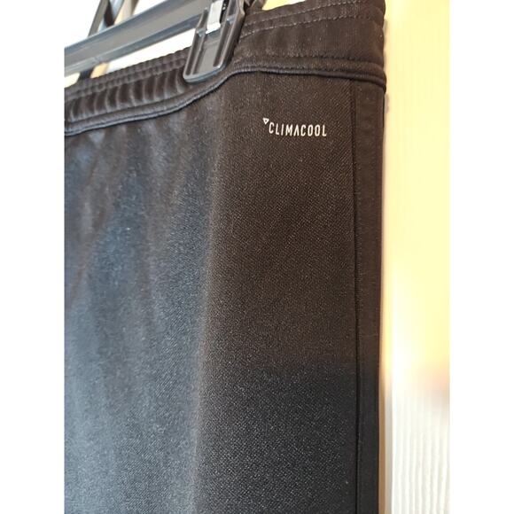 Women's ADIDAS BLACK WARM-UP PANTS Volleyball Track Taper Zip Leg / Black XL - Picture 6 of 8